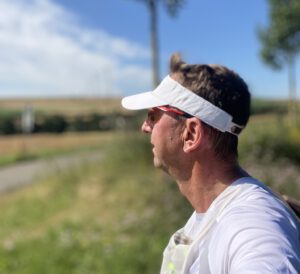 Ein Lauf bei schönem Wetter